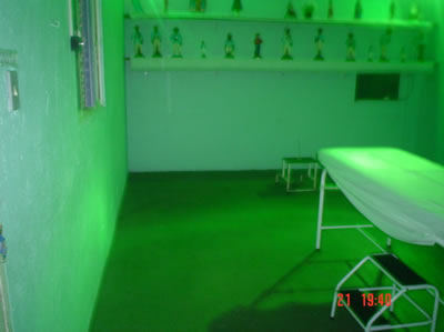 Green illumination, photo 1